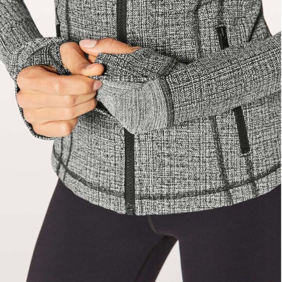 Lululemon Define Jacket Black White rush jacquard pattern 12 - Picture 13 of 13